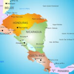 mapa de centroamérica