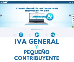 IVA General y Pequeno Contribuyente